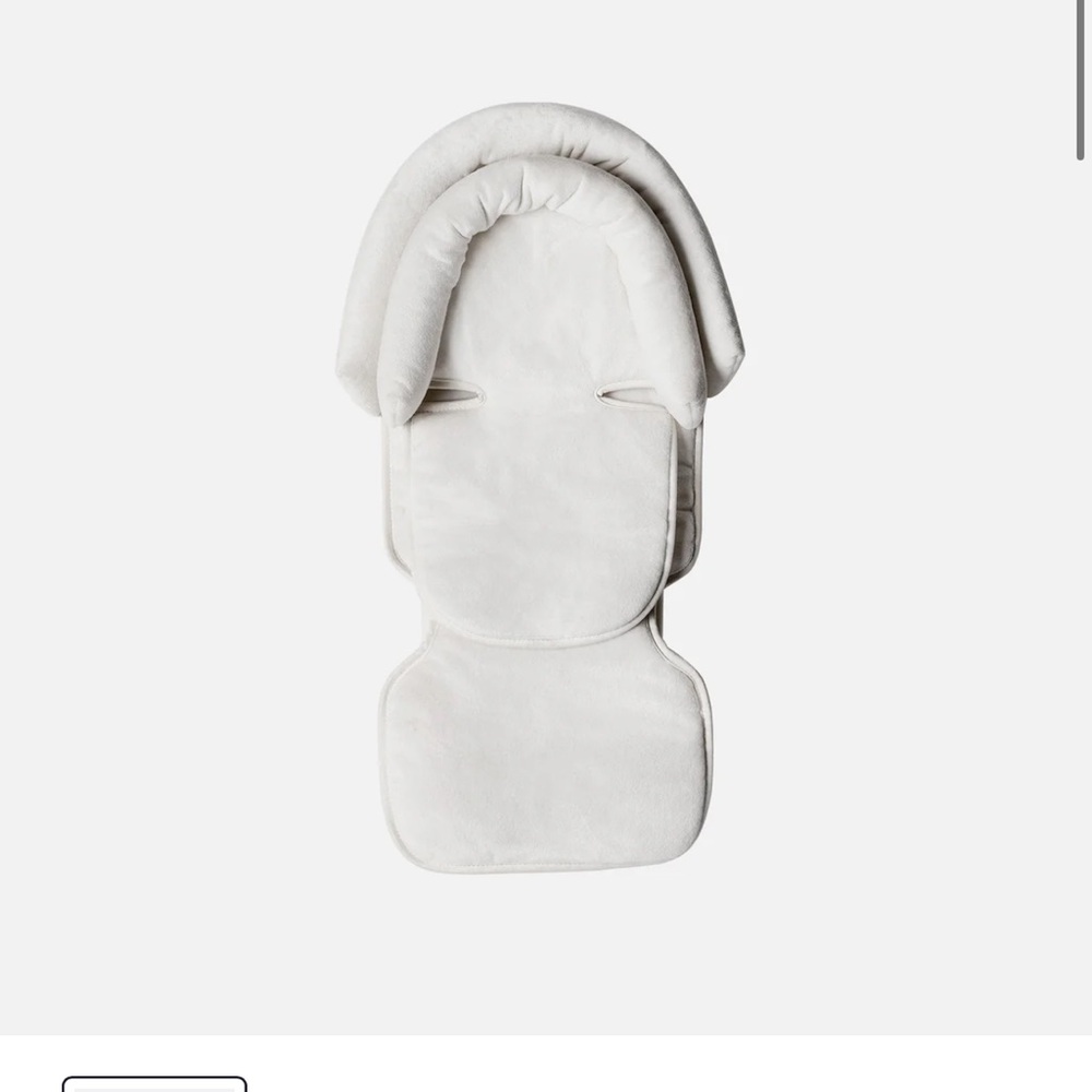 MIMA INFANT SEAT INSERT WHITE Stroller Headrest